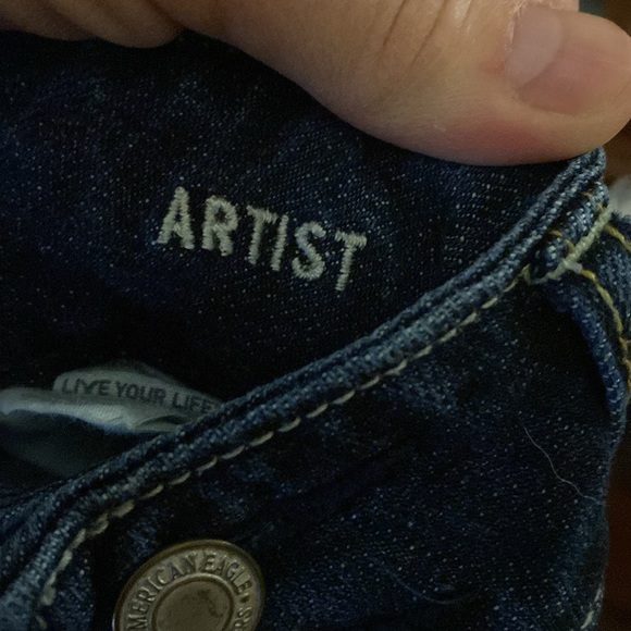 America Eagle jeans size 4 - Picture 3 of 6